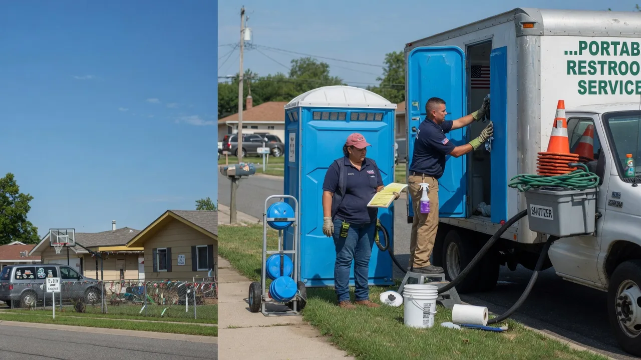 Portable Toilet Rental in Markham, IL near me